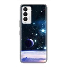 Космические Чехлы для Техно Камон 18 / Камон 18п (VPrint) (Космический вид)