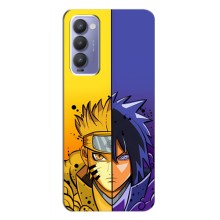 Купить Чехлы на телефон с принтом Anime для Техно Камон 18 / 18р (Naruto Vs Sasuke)