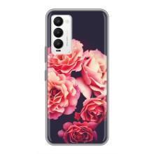 Чехлы с тематикой "ЦВЕТЫ" на Tecno Camon 18 / Camon 18P (Бутоны)
