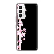 Чехлы с тематикой "ЦВЕТЫ" на Tecno Camon 18 / Camon 18P (Цветочки)