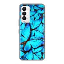 Силіконовий бампер з картинкою звірів для Tecno Camon 18 / Camon 18P (Крила метеликів)