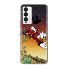 Силиконовый чехол для Tecno Camon 18 / Camon 18P (Скрудж Луи Виттон)