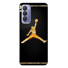 Силиконовый Чехол Nike Air Jordan на Техно Камон 18 / 18р – Джордан 23