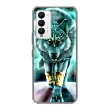 Защитные чехлы для Техно Камон 18 / Камон 18п (AlphaPrint) (ХИТ продаж) ВОЛК (Яркий волк)