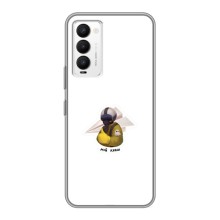 Защитные чехлы (Призрак Киева) для Tecno Camon 18 / Camon 18P (AlphaPrint) (Мой Краш)