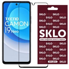 Защитное стекло SKLO 3D для TECNO Camon 19 (CI6n) / 19 Pro (CI8n) – Черный