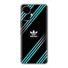 Чохли Адидас для TECNO Camon 19 (CI6n) / 19 Pro (CI8n) (AlphaPrint) (Адідас з полосами)