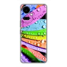 Чехлы (ART) Цветы на TECNO Camon 19 (CI6n) / 19 Pro (CI8n) (VPrint) (Семицветик)