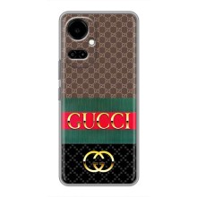 Чехлы Бренд GUCCI для TECNO Camon 19 (CI6n) / 19 Pro (CI8n) (Стиль GUCCI)