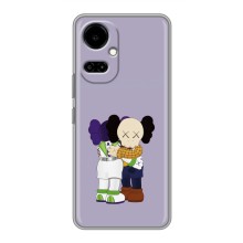 Чехлы для TECNO Camon 19 (CI6n) / 19 Pro (CI8n) - Bearbrick Louis Vuitton (PREMIUMPrint) (Дружба Беарбрик)