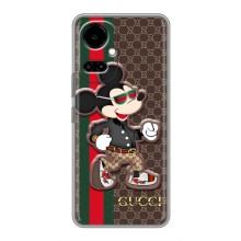 Чохли  GUCCI для ТЕКНО Камон 19 (CI6n) / 19 Про (CI8n) (AlphaPrint) (Маус Гуччі)