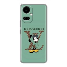 Чохли Луі Вітон для TECNO Camon 19 (CI6n) / 19 Pro (CI8n) (AlphaPrint - LOUIS VUITTON) (Міккі Маус LV)