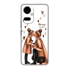 Чохол з друком для TECNO Camon 19 (CI6n) / 19 Pro (CI8n) - (Мама з дитинкою) (AlphaPrint) (Донька і мама)