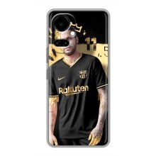 Силиконовый Чехол TECNO Camon 19 (CI6n) / 19 Pro (CI8n) (Gold Neymar)