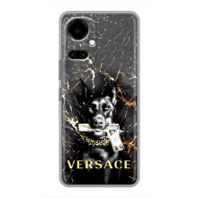 Чехлы VERSACE для ТЕКНО Камон 19 (СИ6н) / 19 Про (СИ8н) (PREMIUMPrint) (AlphaPrint-ген.)