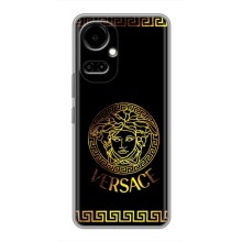 Чехлы VERSACE для ТЕКНО Камон 19 (СИ6н) / 19 Про (СИ8н) (PREMIUMPrint) (Logo Versace)