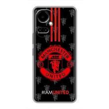 Чохол Манчестер Юнайтед для ТЕКНО Камон 19 (CI6n) / 19 Про (CI8n) (AlphaPrint) (лого МЮ)