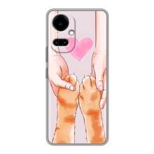 Чехол на ТЕКНО Камон 19 (СИ6н) / 19 Про (СИ8н) с Котами (VPrint) (Любовь к котикам)