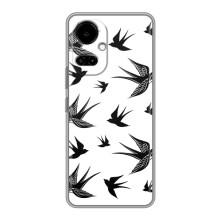 Чохол з пташками на TECNO Camon 19 (CI6n) / 19 Pro (CI8n) (VPrint) (Ластівки)