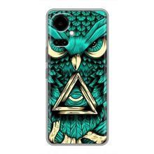 Чохол з пташками на TECNO Camon 19 (CI6n) / 19 Pro (CI8n) (VPrint) (Сова з оком)