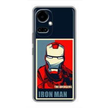 Чехол Супергерой Железный человек на TECNO Camon 19 (CI6n) / 19 Pro (CI8n) (Art Iron man)