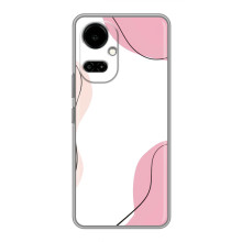 Чехол цветочный дизайн для TECNO Camon 19 (CI6n) / 19 Pro (CI8n) – Розовый фон