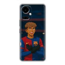 Чехол с футболистом Ламин Ямаль TECNO Camon 19 (CI6n) / 19 Pro (CI8n) – Футболист Ямал
