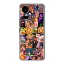 Чехол Рапунцель для TECNO Camon 19 (CI6n) / 19 Pro (CI8n) (Рапунцель коллаж)