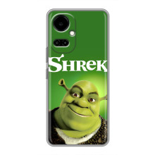 Чехол с мультфильмом Шрек на TECNO Camon 19 (CI6n) / 19 Pro (CI8n) – Шрек