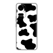Чохол з принтом корови на ТЕКНО Камон 19 (CI6n) / 19 Про (CI8n) – Чорний принт