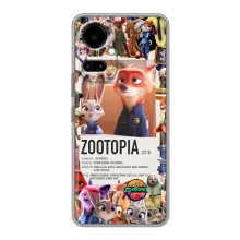 Чохол Зоотрополіс на TECNO Camon 19 (CI6n) / 19 Pro (CI8n) – Колаж Зоо