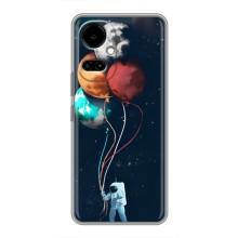 Космічні Чохли для ТЕКНО Камон 19 (CI6n) / 19 Про (CI8n) (VPrint) (Планети кульки)