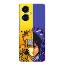 Купить Чехлы на телефон с принтом Anime для Техно Камон 19 /  Камон 19 про – Naruto Vs Sasuke