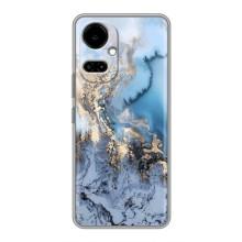 Мраморний чехол на TECNO Camon 19 (CI6n) / 19 Pro (CI8n) (VPrint) (Ніжний мрамор)