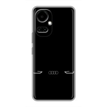 Силиконовый бампер с картинкой машины на TECNO Camon 19 (CI6n) / 19 Pro (CI8n) (Силует Audi)