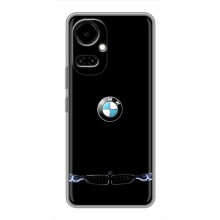 Силиконовый бампер с картинкой машины на TECNO Camon 19 (CI6n) / 19 Pro (CI8n) (Черный BMW)