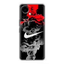 Силиконовый Чехол на TECNO Camon 19 (CI6n) / 19 Pro (CI8n) с картинкой Nike (Nike дым)