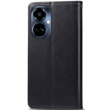 Кожаный чехол-книжка GETMAN Gallant (PU) для TECNO Camon 19 Neo – Черный