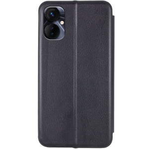 Кожаный чехол-книжка Classy для TECNO Camon 19 Neo – Черный