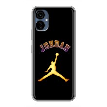Чохли для TECNO Camon 19 Neo - з картинкою JORDAN (AlphaPrint) (Jordan Gold)