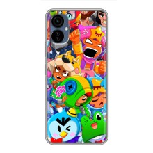 Чехол для TECNO Camon 19 Neo Бравл Старс (VPrint) (Герої Бравл Старс)