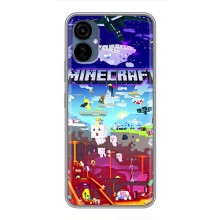 Чохол майнкрафт для TECNO Camon 19 Neo (MINECRAFT)