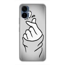 Чохол з принтом для TECNO Camon 19 Neo (AlphaPrint - Знак сердечка)