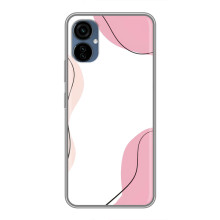 Чохол квітковий дизайн для TECNO Camon 19 Neo – Рожевий фон
