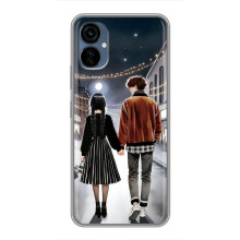 Чехол с дизайном Венздей 2 на TECNO Camon 19 Neo – Уэнсдей и Тайлер