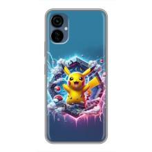 Чохол з Пікачу на TECNO Camon 19 Neo (Лого Пікачу)