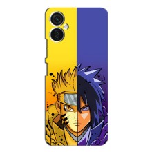 Купить Чехлы на телефон с принтом Anime для Техно Камон  19 нео – Naruto Vs Sasuke