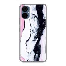 Чехлы с тематикой "Мрамор" на Техно Камон  19 нео – Розовый мрамор