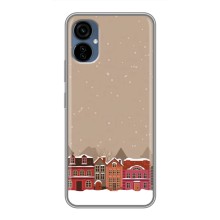 Новорічні, Святкові Чохли для TECNO Camon 19 Neo - 2024 год (Зимове місто)