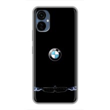 Силіконовий бампер з картинкою машини на TECNO Camon 19 Neo (Чорний BMW)